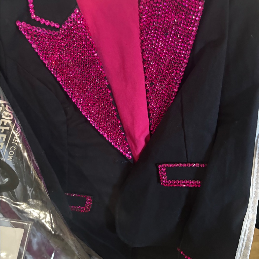 Weissman girls Black and Pink Blazer